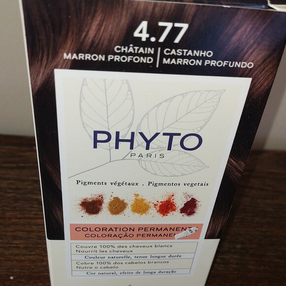PHYTO Permanent coloring cream- Intense chestnut brown - # 4.77 - Picture 1 of 4